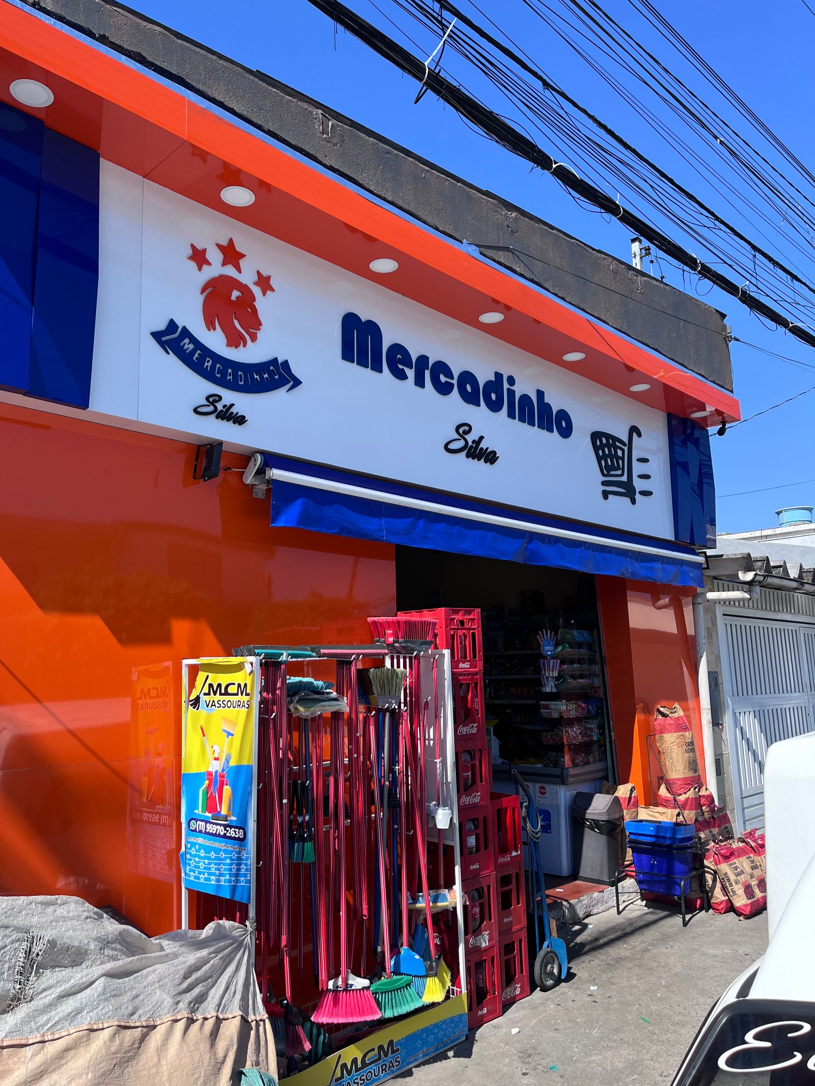 Fachada do Mercadinho Silva